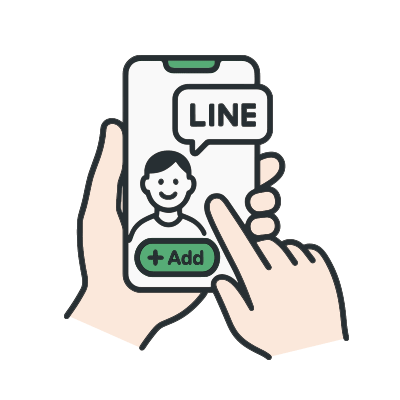 LINE友だち追加の画像